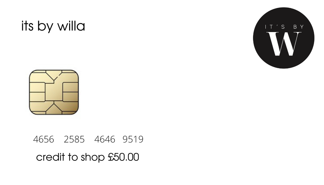 Willa Gift Card £50